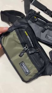 {Hỏa Tốc} Túi đeo chéo vải PVC không thấm nước nhiều ngăn ĐB.55 chất vải dầy {Sang Chảnh}