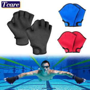 Aquatic Gloves for Helping Upper Body Resistance Webbed Swim Gloves Well Stitching Aquatic Fitness Water Resistance Training