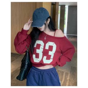 33 Crop Top Sweater Wanita  | Sweater Kekinian/ Atasan Bungkuk Untuk Wanita | Sweater Tali Crooped Terbaru style korean