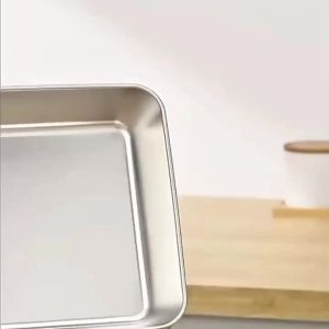 Bộ 7 Hộp Đựng Thức Ăn Bằng Thép Không Gỉ Với Nắp Trong Suốt Màu Đen Có Thể Xếp Chồng Lên Nhau Thân Thiện Với Môi Trường Bộ Dụng Cụ Bằng Kim Loại Để Đựng Salad Trái Cây