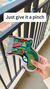 HOMEMORY 5PCS Confetti Gun PopperBoy Or Girl Birthday Wedding Poppers Party Supply
