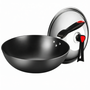 COOKER KING | Uncoated Rust-resistant Gas Stove Cast Iron Wok