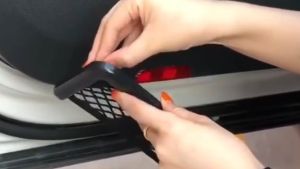15 To 20cm Universal Car Seat Side Back Storage Elastic Mesh Net Bag Phone Holder Pocket Organizer