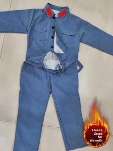 MENGGONGMIQI | Thick Winter Red Army Performance Costume