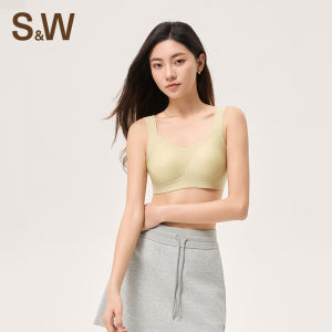 S&W | Aesthetic Back Seamless Breathable Antimicrobial Lightweight Womens Sports Bra