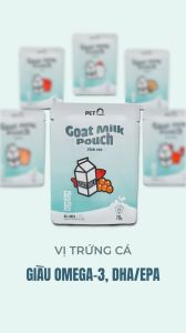 Pate sữa dê cho mèo PetQ gói 70g