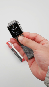 [ส่งเร็ว] Moov FG02 ฟิล์มกันรอย แอปเปิ้ลวอช TPU แบบใส ลงโค้ง สำหรับ Apple Watch Series 1110987654321SESE2SE3UltraUltra 2 ติดเองได้ มีกรอบช่วยติด