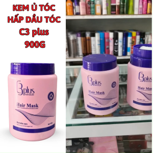 Kem ủ tóc hấp dầu tóc C3 Plus 900g Giúp tóc suông mượt óng ả chính hãng.