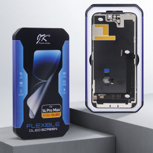 JK OLED LCD Display Touch Screen Digitizer Assembly Replacement Parts for iPhone 14 Pro Max Compatible with LCD Display