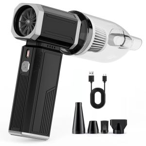 New Air Blower 450000RPM Violent Fan Brushless Turbo Jet Blower Powerful Vacuum Dust Cleaner Type-C Charging Strong Winds 54m/s