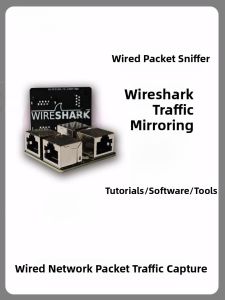 Wireshark Network Packet Capture Tool Specialized Camera IP Analysis IPTV Source Network Device Fast Ethernet Wired 100Mbps