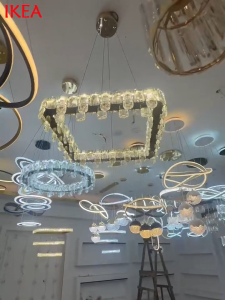 Nordic Modern Living Room Chandelier Luxury Bedroom Crystal Light LED Home Creative Dining Room Lamp