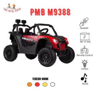 Mobil Aki Anak Jeep Rover PMB M8299 Off Road Aki 12 Volt Dinamo 2