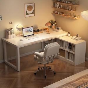 MEISITEKEKE | Corner Fitting L-shaped Computer Desk