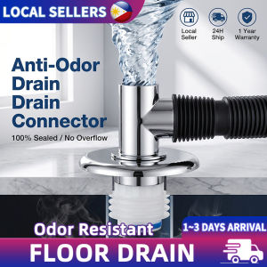 Washing Machine Drain Hose Floor Adaptor Anti-Odor Sealing Plug Insect-Proof Waste Pipe Connector