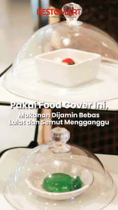 Serving Food Cover 21.5 cm RESTOMART Akrilik Defect (9231061)