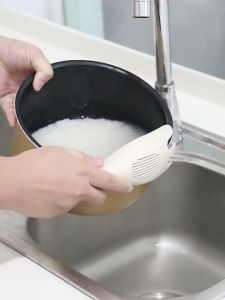 Marino ที่ซาวข้าว ไม้ล้างข้าว ที่กรองอาหาร ที่ตักข้าว อุปกรณ์ล้างข้าว No.Y892