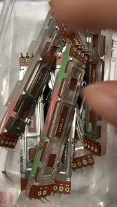 Potensio Geser 8.8cm kaki 4-2 A10k Potensio Mixer stereo body lebar Tiang T