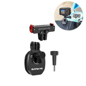 Motorcycle Windshield Mount Clamp Clip for DJI Osmo Action 5 Pro OSMO 360 Quick-release for DJI Action 4 3 2 Accessories