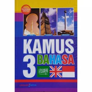 Kamus 3 Bahasa Arab Inggris Indonesia