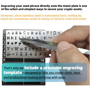 A wallet compatible password book suitable for storing cryptocurrency Bitcoin compatible with BOP39