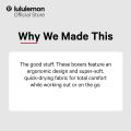 lululemon Men's Always In Motion Boxer 5" (3 Pack). 