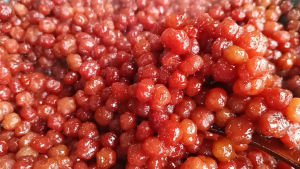 Mứt chùm ruột chua ngọt-muối ớt ngào nhà làm đảm bảo chất lượng hủ 500gam