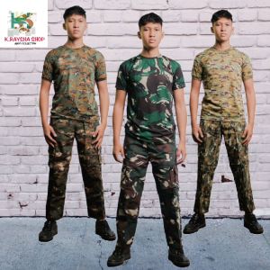 Celana Loreng Cargo TNI Camo Malvinas