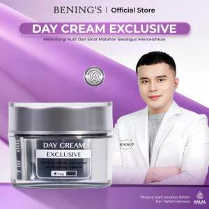 Day Cream Exclusive Silver utk Flek Hitam dan Melasma Benings Skincare by Dr Oky Benings Clinic