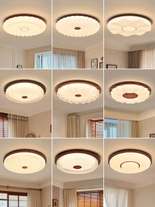 DGY | Vintage Wooden Ceiling Light Nordic Design Eye-protection