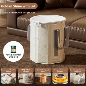 LaiBei | Foldable Portable Heat-Preserving Foot Soak Bucket