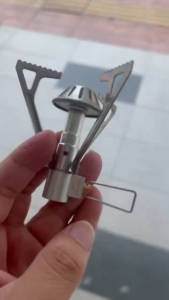 NATUREHIKE Mini Folding Burner Outdoor Ultra Light Gas Stove Portable Camping Picnic Hiking Furnace