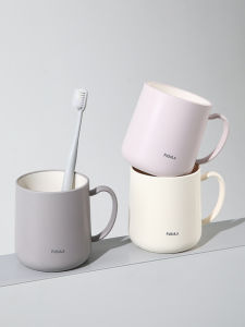 Cặp Cốc Đánh Răng Bằng Nhựa Chống Mốc Dùng Tại Nhà Bộ Dụng Cụ Vệ Sinh Cá Nhân Đơn Giản Thiết Kế Cặp Đôi Cốc Đựng Đồ Dùng Vệ Sinh Cá Nhân