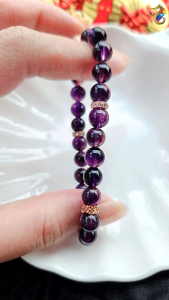 Collection Ceiling Grade Purple Super 7 Bracelet