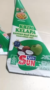 Santan Kara 65 ml / 1 Pack 5 puoch