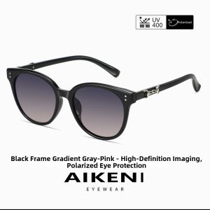 AIKENI | Premium Anti-UV 400 Polarized Sunglasses Ultra-lightweight Suitable for Round and Square Faces