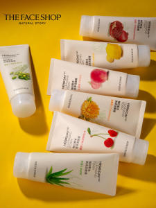 the Face Shop Green Bean Foam Cleanser Deep Cleansing Moisturizing Facial Wash for Men Women Students Regular Skin Care