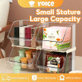 Yoice Clear Tea Bag Storage Box With Partition Coffee Capsule Storage Box Coffee Bag Storage Container Box Tea Bag Organizer Rack Desktop Tea Display Rack. 