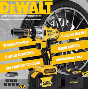 Japan Original 520n.M Brushless Electric Wrench 198v Cordless 2 Li-Ion Batteries Original Rechargeable Portable Electric Impact Wrench Tools Socket Set Impact Wrench Drill Cordless Electric Drill Rechargeable
