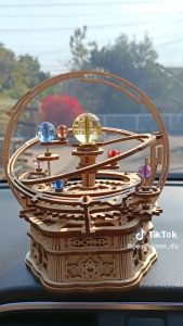 กล่องดนตรีไม้ DIY รุ่น Funtory ฝึกสมาธิ STARRY NIGHT ที่มีโมเดล Robotime Rokr AMK51