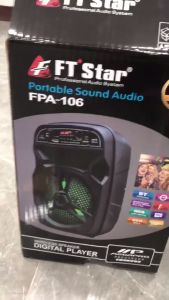 MEGAPRO FPA-106 KARAOKE PORTABLE WIRELESS BLUETOOTH SPEAKER   ﻿