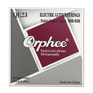 Orphee Electric Guitar Strings QE Series Nickel Alloy Plated Professional Metal Beginner Guitar String Instruments Accessories