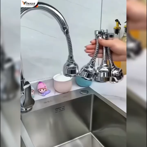 Đầu vòi tăng áp quay 360 độ inox SUS 304 không rỉ gắn vòi nước bồn rửa bát tuỳ chỉnh độ xoè nước Vuadienmay