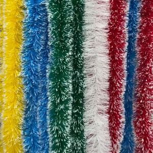 HOME BEST 1pc 2meter Christmas Tinsel Decoration Tree Ribbon Garland Party Supplies Festival Bunga Manggar Hiasan Kahwin Raya