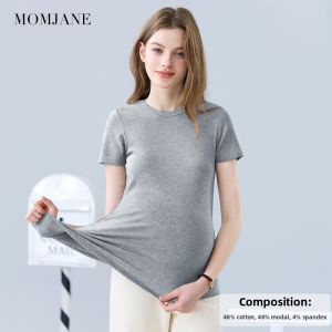 Mom Jane | Maternity Short Sleeve T-Shirt Cotton