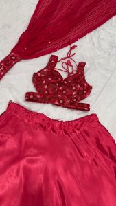 [PRE-ORDER] SEMISTITCHED LEHANGA CHOLI {ETA:2025-12-31}