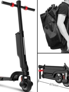 รถเข็นยนต์สองล้อขนาดเล็กสำหรับผู้ใหญ่ BESWO X6 สำหรับเยาวชนและวัยรุ่น รถเข็นยนต์สองล้อสำหรับผู้ชายและผู้หญิง