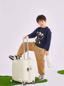 Childrens Luggage Suitcase Travel Cute Animal Shape Carry-On Bag for Boys And Girls with Wheels Hard Shell Zipper Closure
