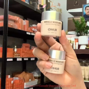 Combo 2 hủ Kem dưỡng ẩm không nhờn 24h Ohui Miracle Moisture Boosting Cream 7ml