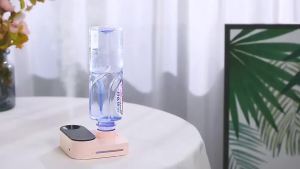 Mini Air Humidifier Wireless Rechargeable Camera‑Shape 1200mAh Portable Mist Maker With Night Light For Home Bedroom Travel Gift